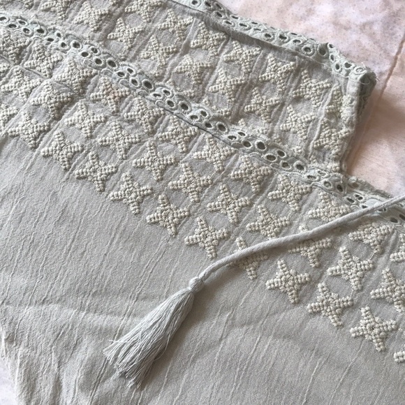 ZARA off the shoulder embroidered dress - Picture 4 of 5